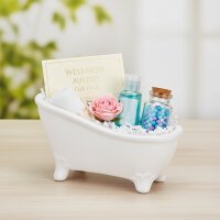 Keramik Badewanne M, Badezimmer Deko, Geschenkverpackung...