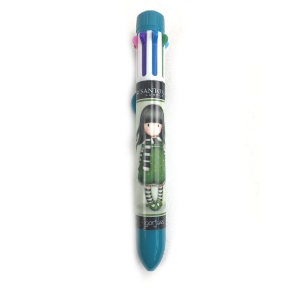 Gorjuss - The Scarf achtfarb Kugelschreiber Multifunktion 8 farbiger Kuli von Santoro L