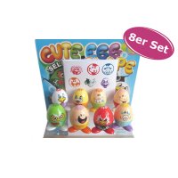 Stempel Egg Head, 8er Set - Kinderstempel, Ostergeschenk,...