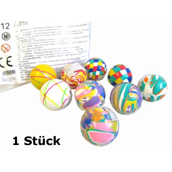6x Smiley-Emotion-Gummiball,Springball Hüpfball LED Licht,Party Mitgebsel 