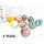 Gummi Ball Trick Ball Flummi - Give Away, Mitgebsel Kindergeburtstag