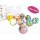 Gummi Ball Trick Ball Flummi, 12er Set - Give Away, Mitgebsel Kindergeburtstag