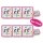 Magisches Handtuch Einhorn (6er Set) - Kindergeschenk, Mitgebsel, Kindergeburtstag