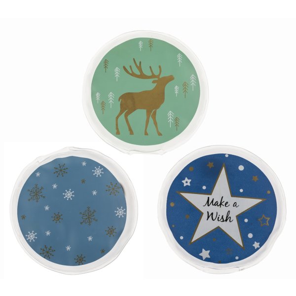 Taschenwrmer Make a Wish, 3er Set - Wichtelgeschenk, Handwrmer, Taschenheizkissen