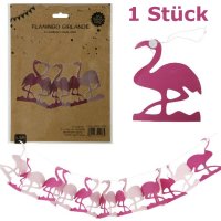 Girlande Flamingo - Papiergirlande, Partygirlande...