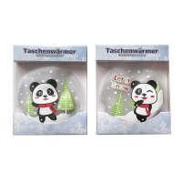 Taschenwärmer Panda, 2er Set - Wichtelgeschenk,...