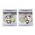 Taschenwärmer Panda, 2er Set - Wichtelgeschenk, Handwärmer, Taschenheizkissen
