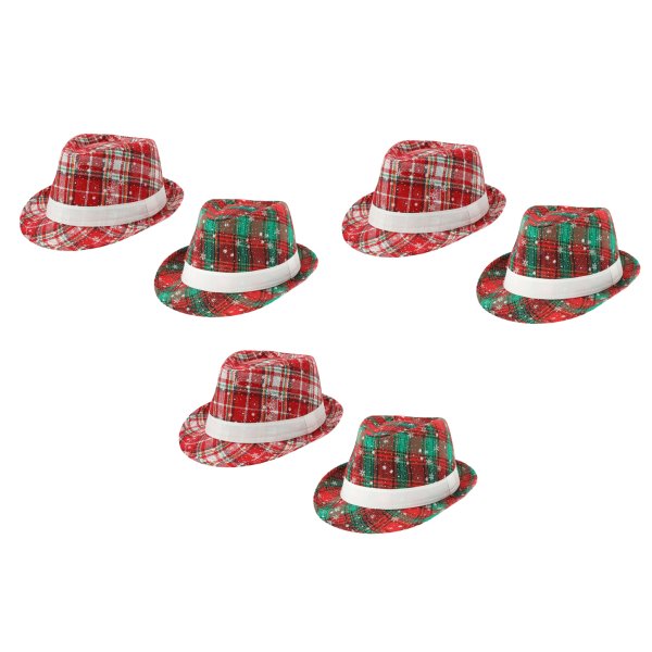 Hut Weihnachten Winterzeit Merry Christmas 6er Set - Haarschmuck, Weihnachtsfeier