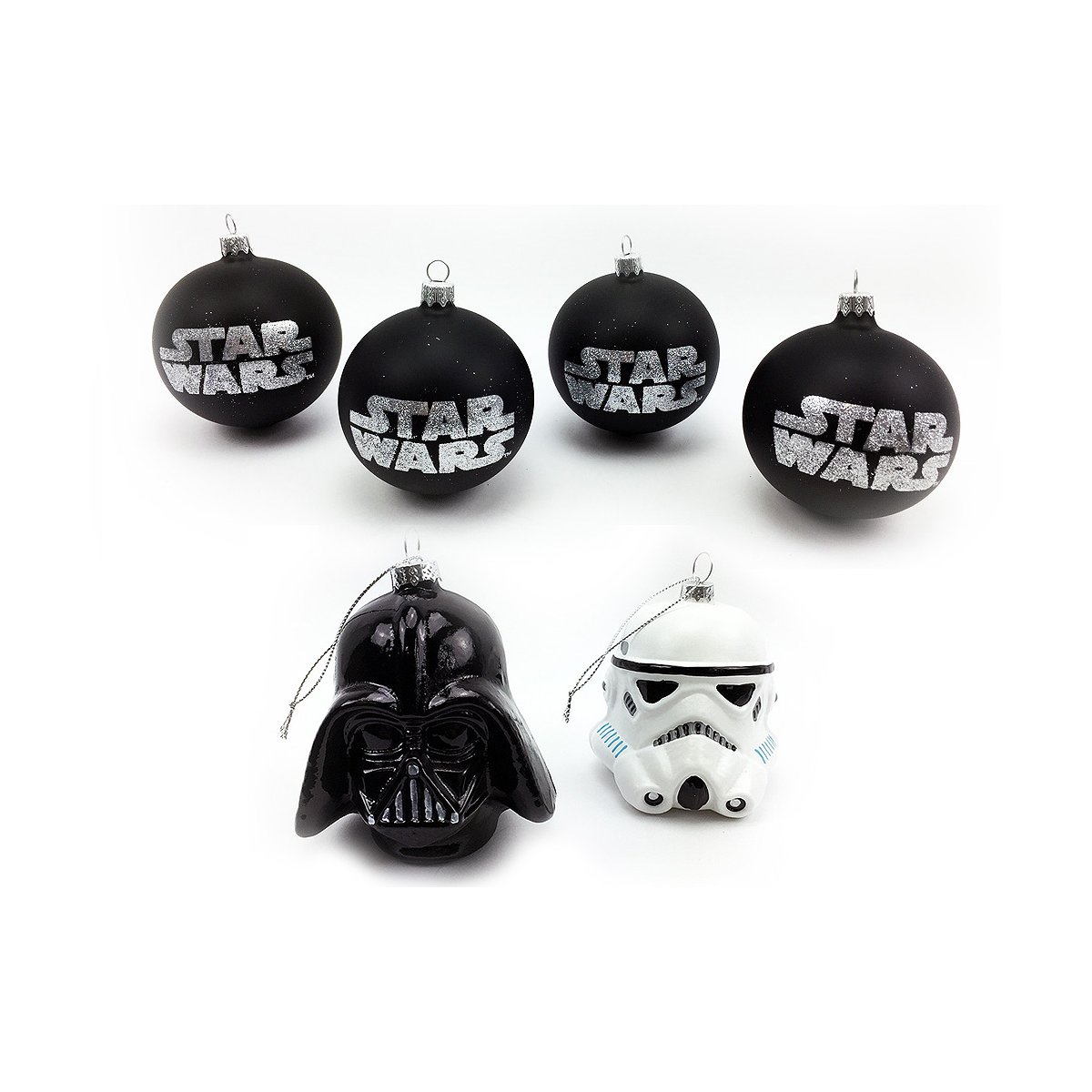 Baumkugel Star Wars (TM) 6er Set Weihnachtskugel für Star Wars Fans