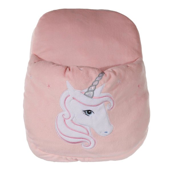 Fußwärmer Einhorn  - Hauspantoffel, Wärmeschuhe, Fußsack