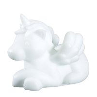 Nachtlicht Einhorn liegend mit LED - Nachttischlampe,...