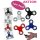 AKTION - Finger Spinner - Hand Twister - 12er Set - Fidget Spinner - Hand Spinner - hochwertiges Kug