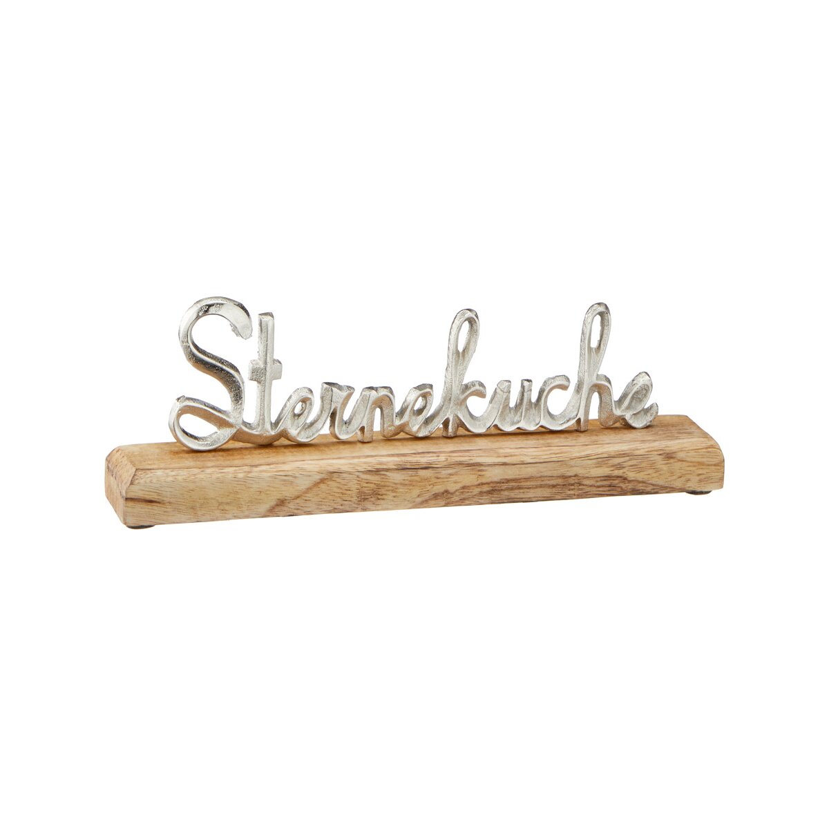 KLEINLAUT 3D-Schriftzug „Sterneküche“ – 25x5,1 Cm, Holz, 32 Farben, Made In Germany