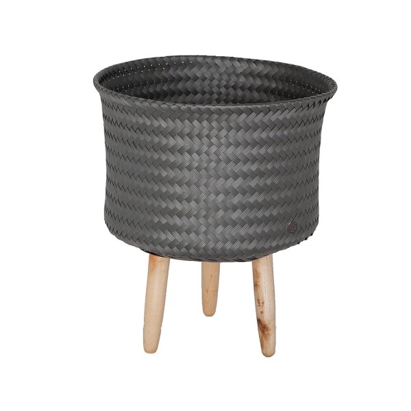 Aufbewahrungskorb Up medium dunkel grau - Pflanzenstnder, bertopf, Organizer