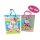 Ostertüte mit Glitzer Ohren 24 cm, 2er Set - 3D Geschenktüte Ostern mit Glitzer Hase, Ostergeschenktüte, Geschenktasche