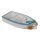 Bootsregal maritim weiss mit Fischen H:42 cm - Badezimmerregal, Holzregal, Schiff, Shabby Look