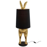 Stehleuchte Lampe Hase "Hiding Rabbit" - Wohnzimmerlampe, Dekolampe, Leselampe