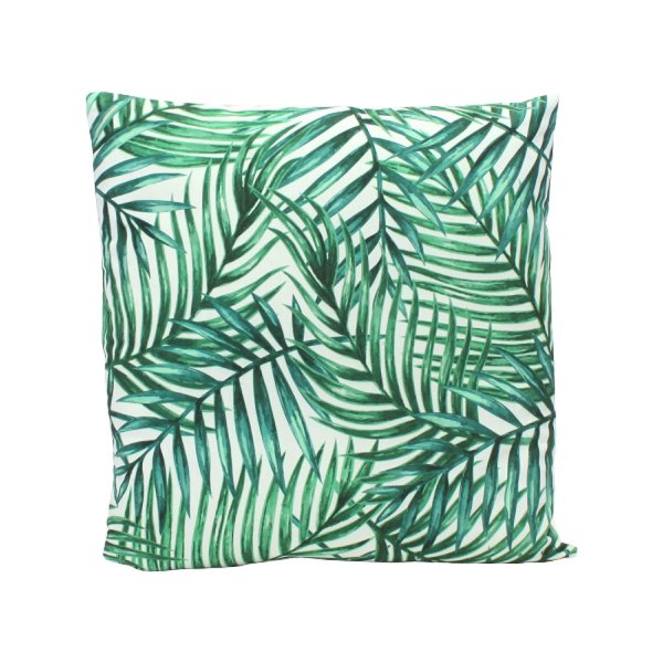 Outdoor Kissen Farn 45 x 45cm - Deko Kissen, Sofakissen, Zierkissen, Sitzkissen, Outdoorkissen