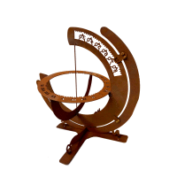 Sonnenuhr im Rost Design, Rostfigur für den Garten,...