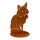 Dekofigur Fuchs "Alex" auf Standplatte im Rost Design, Rostfigur, Gartendeko, Metalldeko