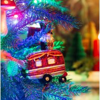 Baumschmuck Wohnwagen  - Baumkugel Caravan, Weihnachtsdeko, Christbaumkugel, Wohnanhänger