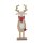 Rentier aus Holz H:61 cm auf Standfuß - Winterdekoration, Holzfigur Rentier, Weihnachtsdeko