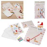 Briefset Weihnachten, Brief an den Weihnachtsmann -...