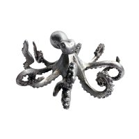 Dekofigur Krake aus Alu - Maritimer Dekoartikel Octopus,...