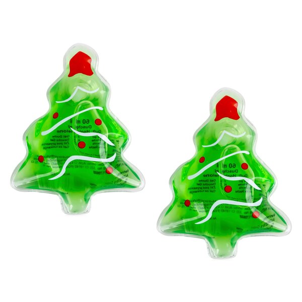2er Set Mini Duschgel Weihnachten Weihnachtsbaum - Duschbad, Weihnachtsgeschenk, Wichtelgeschenk, Mitbringsel, Kindergeburtstag
