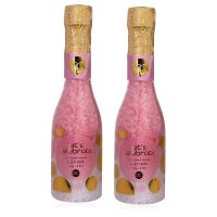 Badesalz rosa „Lets Celebrate", 2er Set -...