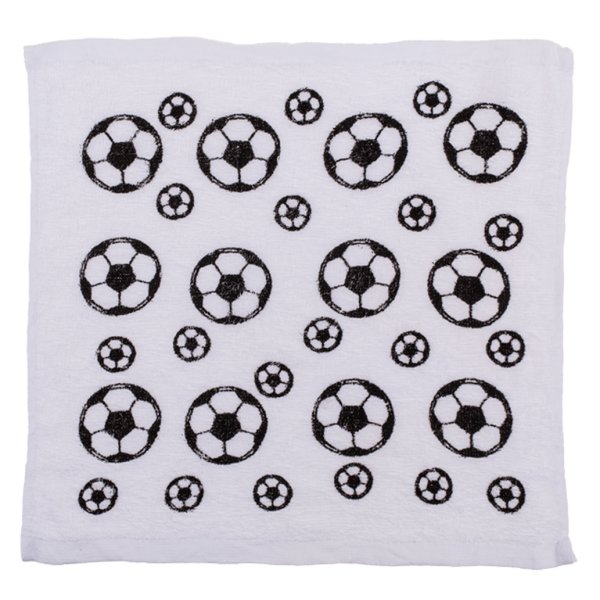 Magisches Handtuch Fuball, 6er Set - Zauberhandtuch, Kinder Waschlappen, Kindergeschenk, Mitgebsel
