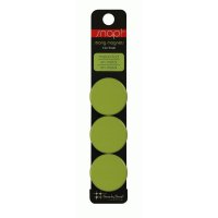 Snap Color Cap - 3er Packung Magnete (D: 3cm) - grün