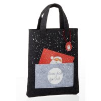 Filztasche für Weihnachtsgeschenke &...