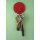 Spot on Magnethaken - 4er Set, klein, rot