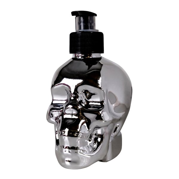 Flüssigseife im Pumpspender Totenkopf - Seifenspender Skull, Männergeschenk