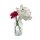 Vase "Braxton", kleine Glasvase  - Glasflasche, Tischdekoration, Glasvase, Hochzeit, Geburtstag