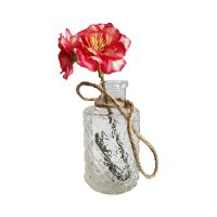 Kleine Vase "Lois" klar, kleine Glasvase  -...