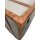 Bar Koffer Schrankkoffer im Vintage Look, Alu Design - Kofferschrank, Barschrank, Barkoffer