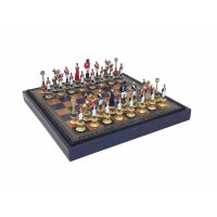 Schach Spiel Napoleon von Italfama - Schachfiguren...