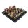 Schach Spiel Waterloo von Italfama - Schachfiguren handbemalt & Schachbrett (inkl. Dame & Backgammon)
