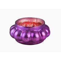 Schwimmschale Antik Look, purple matt D:5cm , Schwimmlicht, Schwimmkerze, Teelichthalter