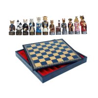 Schach Spiel Cats VS Dogs (Katzen / Hunde) von Italfama -...