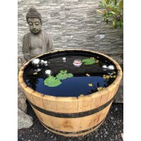 Schwimmkugel aus Edelstahl (7er Set) in 3 Größen für Gartenteich, Dekoschalen - Deko Kugeln, Teichdeko, Kugel schwimmend, Gartendeko