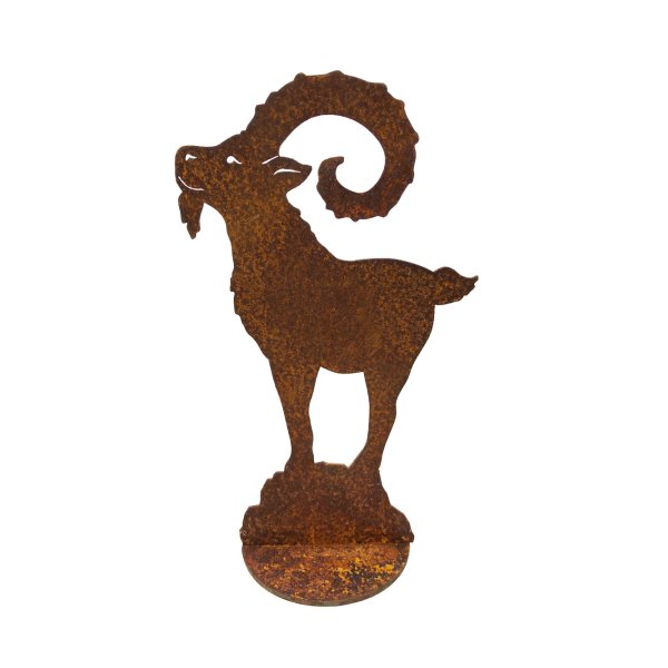 Dekofigur im Rost Design Steinbock, H: 20 cm - Rostfigur, 14,95 €