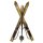 Deko Ski aus Holz 50 cm - Nostalgie Ski, Winterdeko, Deko Skihütte, Weihnachtsdeko