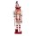 Nussknacker Weihnachten mit Schneemann Hut  H: 45 cm - Hollywood Nutcrackers Collection Snowman Sammlerstück