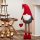 Wichtel Udo rot (bis 120cm) Teleskopbeine & Herz - Weihnachts Deko, Weihnachtswichtel, Gnom