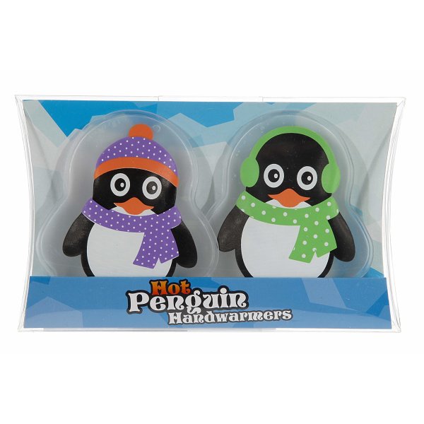 Taschenwärmer Pinguin (2er Set) - Wichtelgeschenk, Handwärmer, Taschenheizkissen