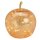 Dekoleuchte Apfel (S) Glas, Gold, Apfel Lampe mit LED Lichterkette, Dekolampe, Tischleuchte, Apfellampe
