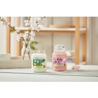 Yankee Candle Duftkerze im Glas (groß) CLEAN COTTON - Kerze mit Brenndauer bis zu 150 Stunden